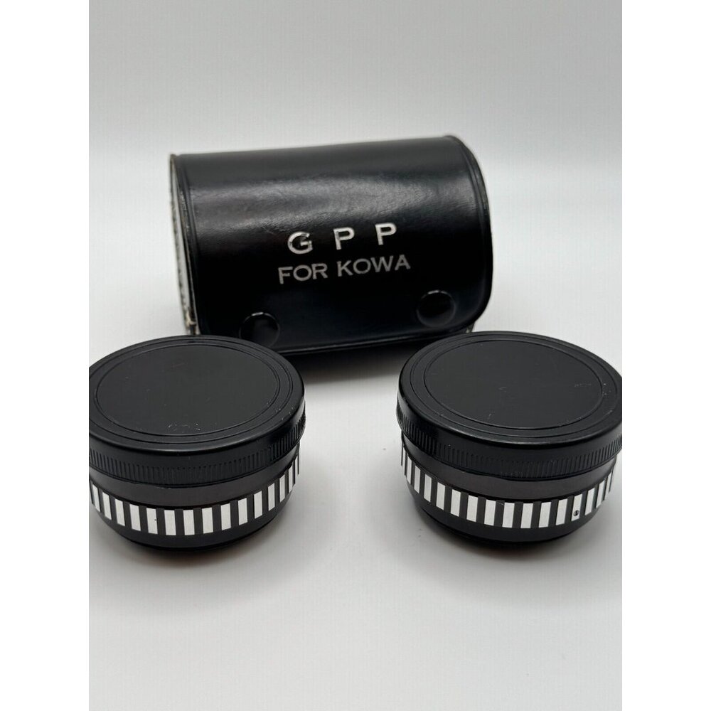 G.P.P. for Kowa Wide Angle and Telephoto Lens Set Includes case